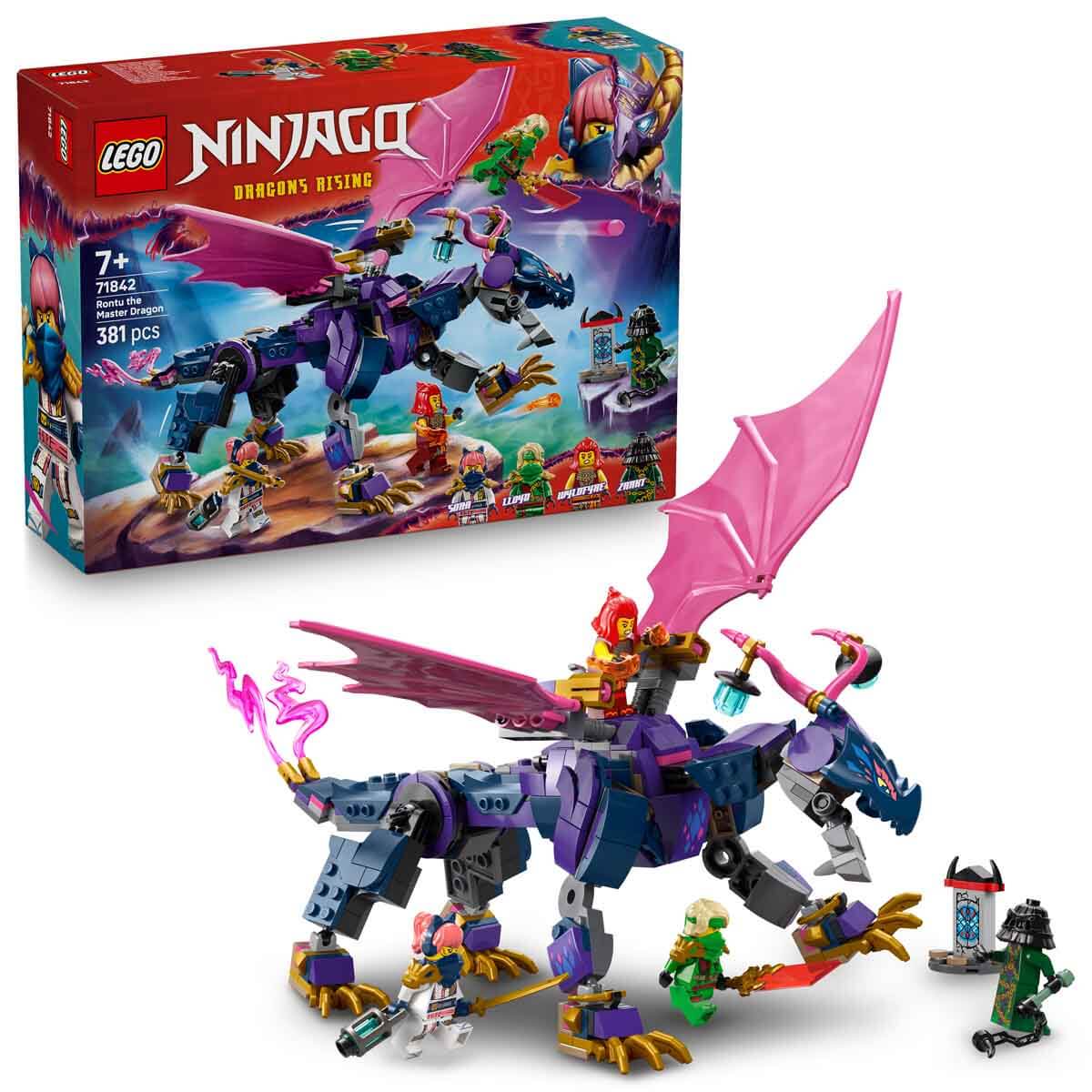 LEGO NINJAGO Usta Ejderha Rontu 71842 - 7 Yaş ve Üzeri Çocuklar