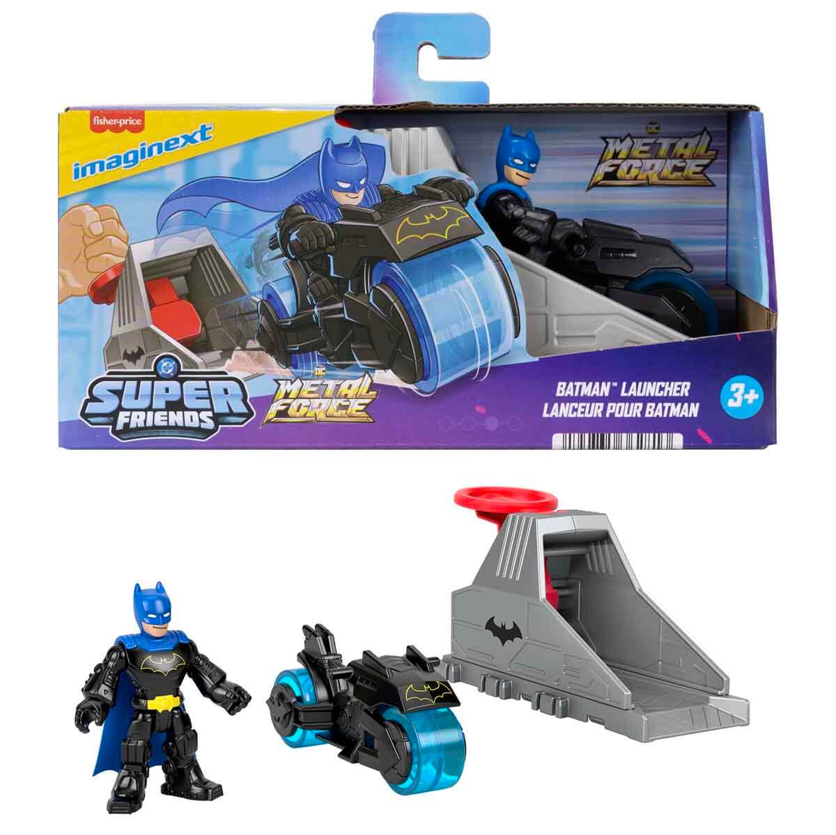 Imaginext DC Super Friends Aksiyon Figürü ve Fırlatma Seti JJY34