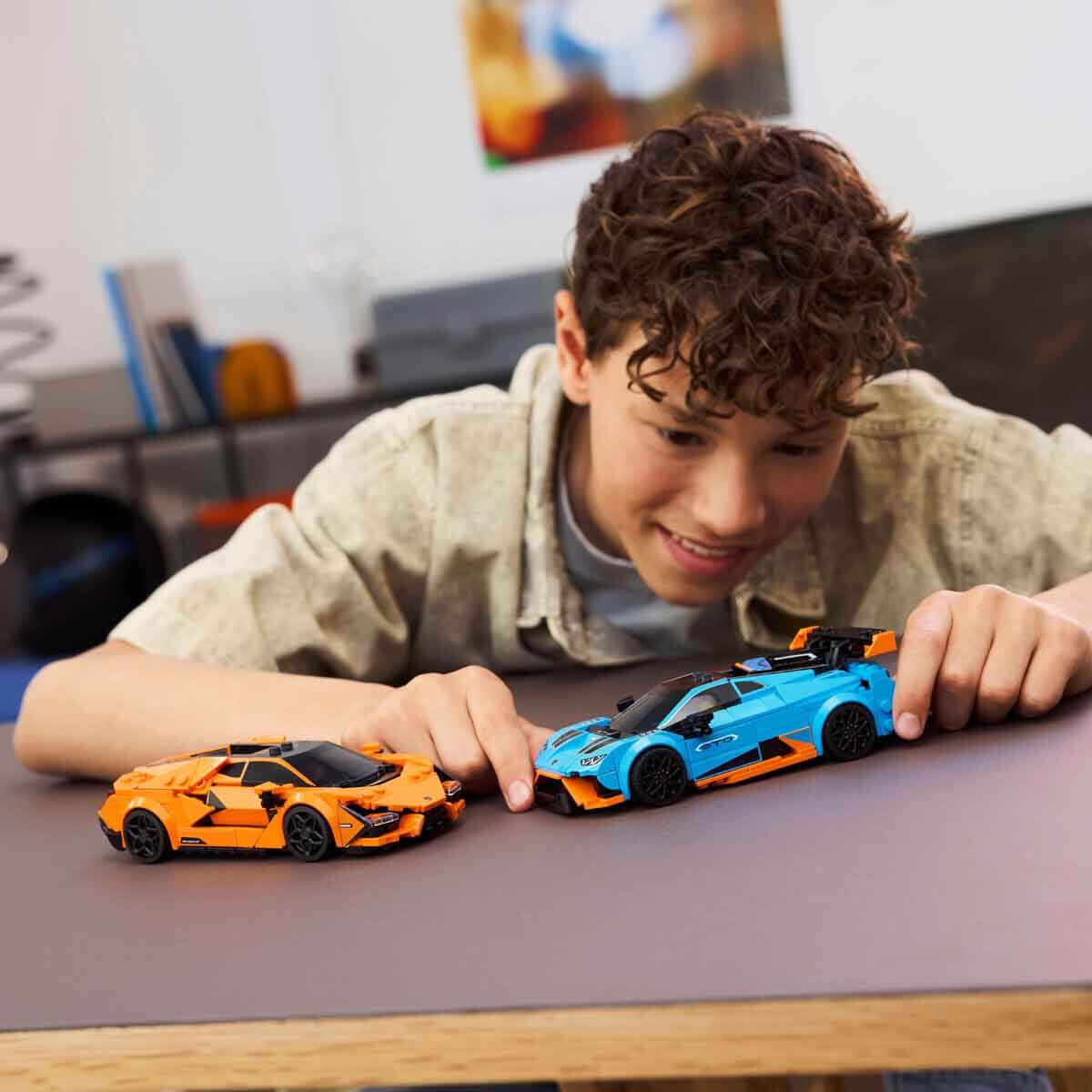 LEGO Speed Champions Lamborghini Revuelto & Huracán STO 77238 - 10