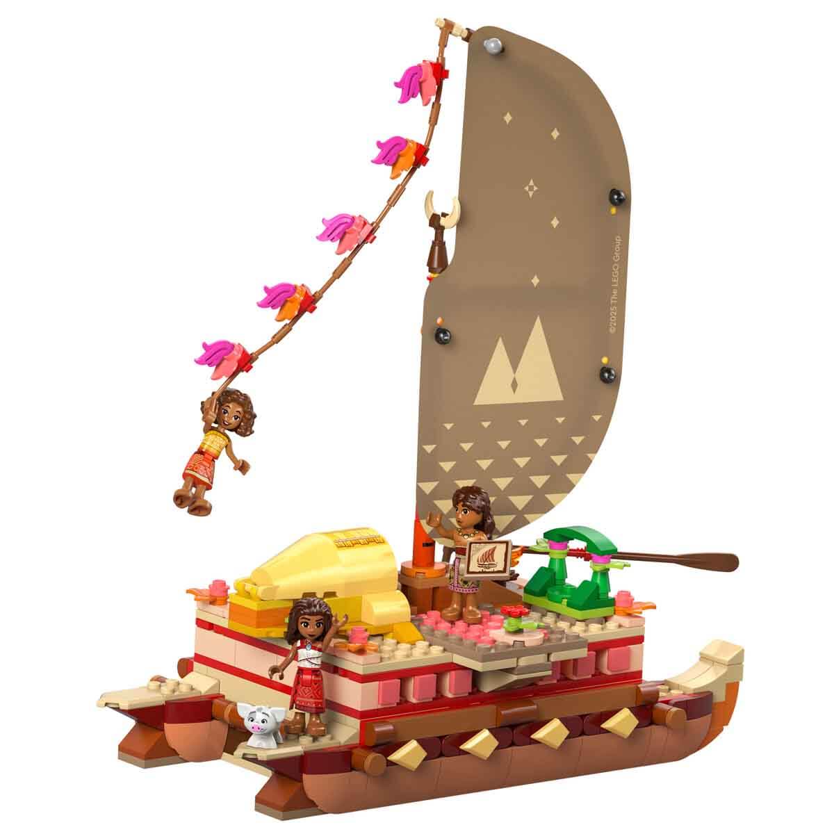 LEGO Disney Moana'nın Macera Kanosu 43270 - 6 Yaş ve Üzeri