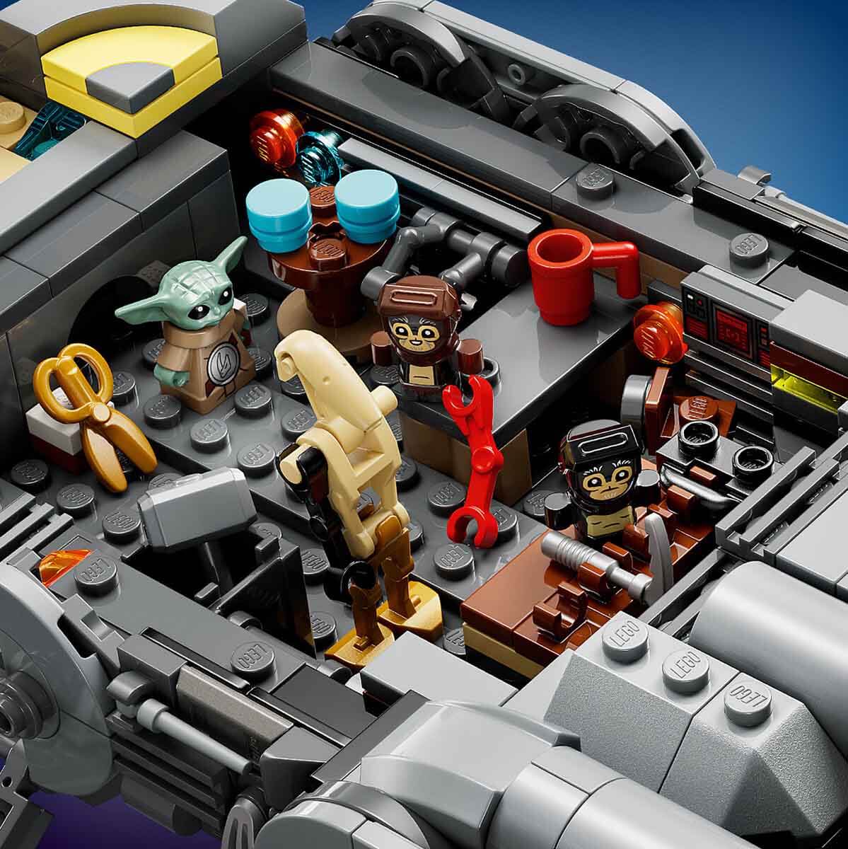 LEGO Star Wars: Mandalorian ve Grogu Anzellan Starship'i 75445 - 9