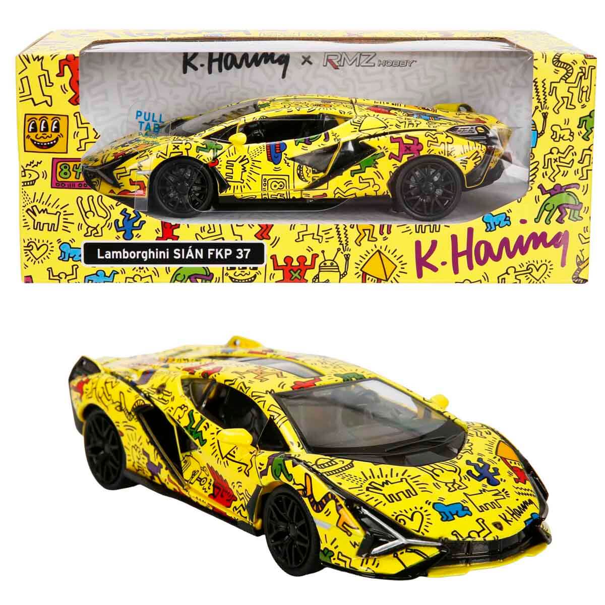 1:32 Sesli ve Işıklı RMZ Hobby Keith Haring Serisi Die Cast Çek