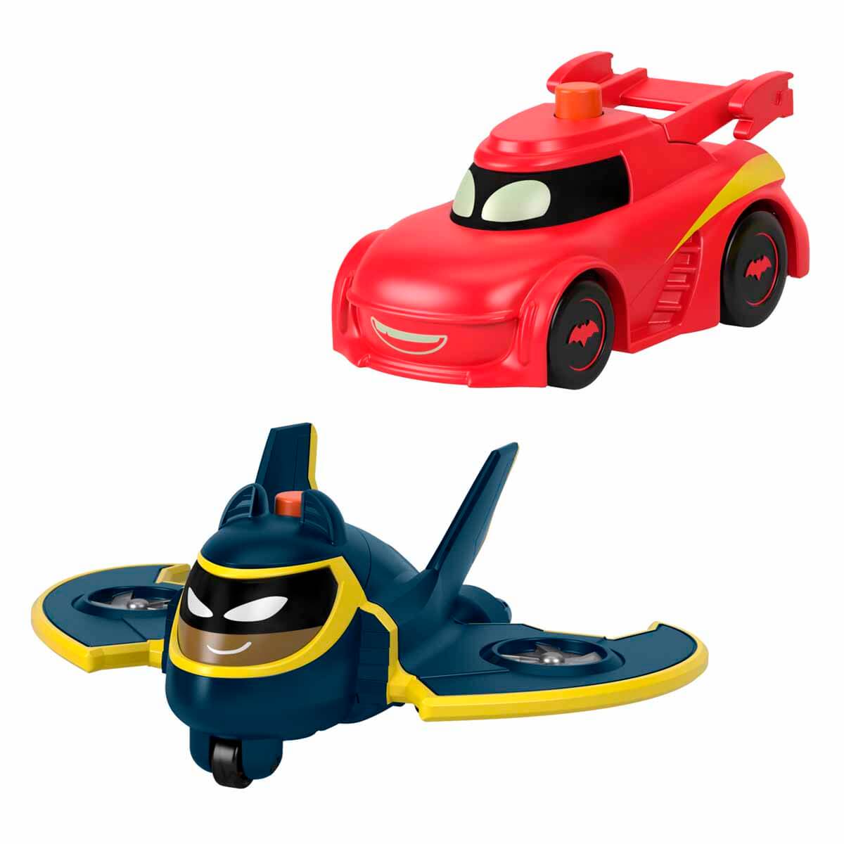 Fisher Price Batwheels Işıklı Yarışçılar Redbird & Batwing 2'li