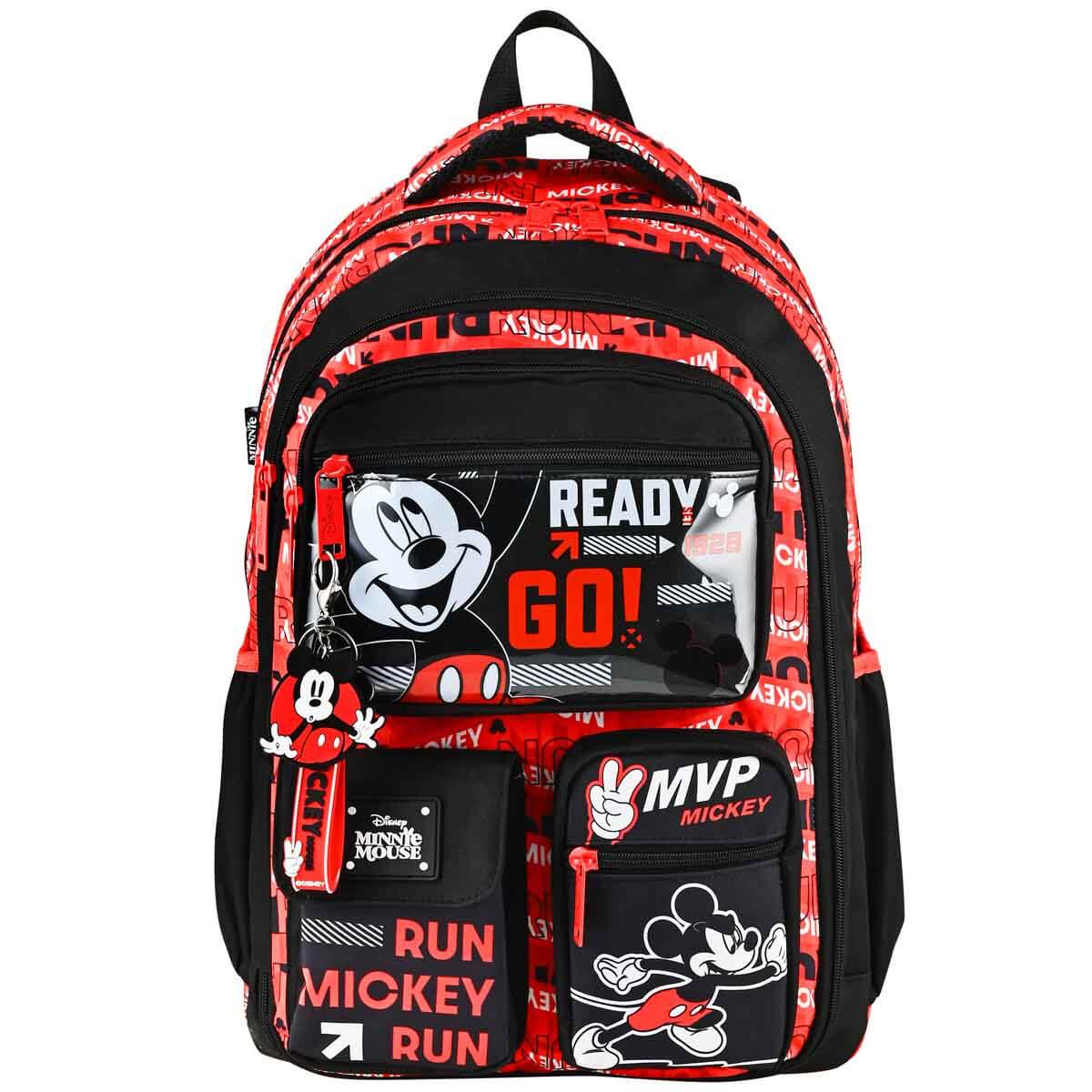 【Mickey】 Mickey Mouse Run Mickey Desenli Okul Çantası OTTO.49346 | Toyzz Shop