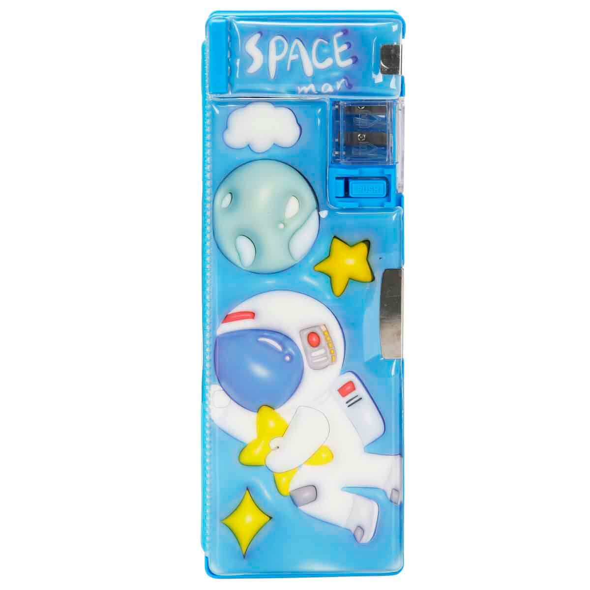 undefined - 766af_Bear_Deer_Astronot_Desenli_Kalemtirasli_Kalem_Kutu.jpg