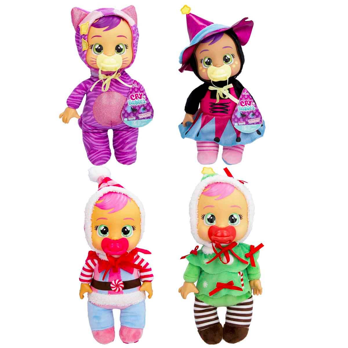 Rubies Cry Babies Dotty Kinderkostüm – Inkl. Overall, Kapuze, Schnuller & Fläschchen