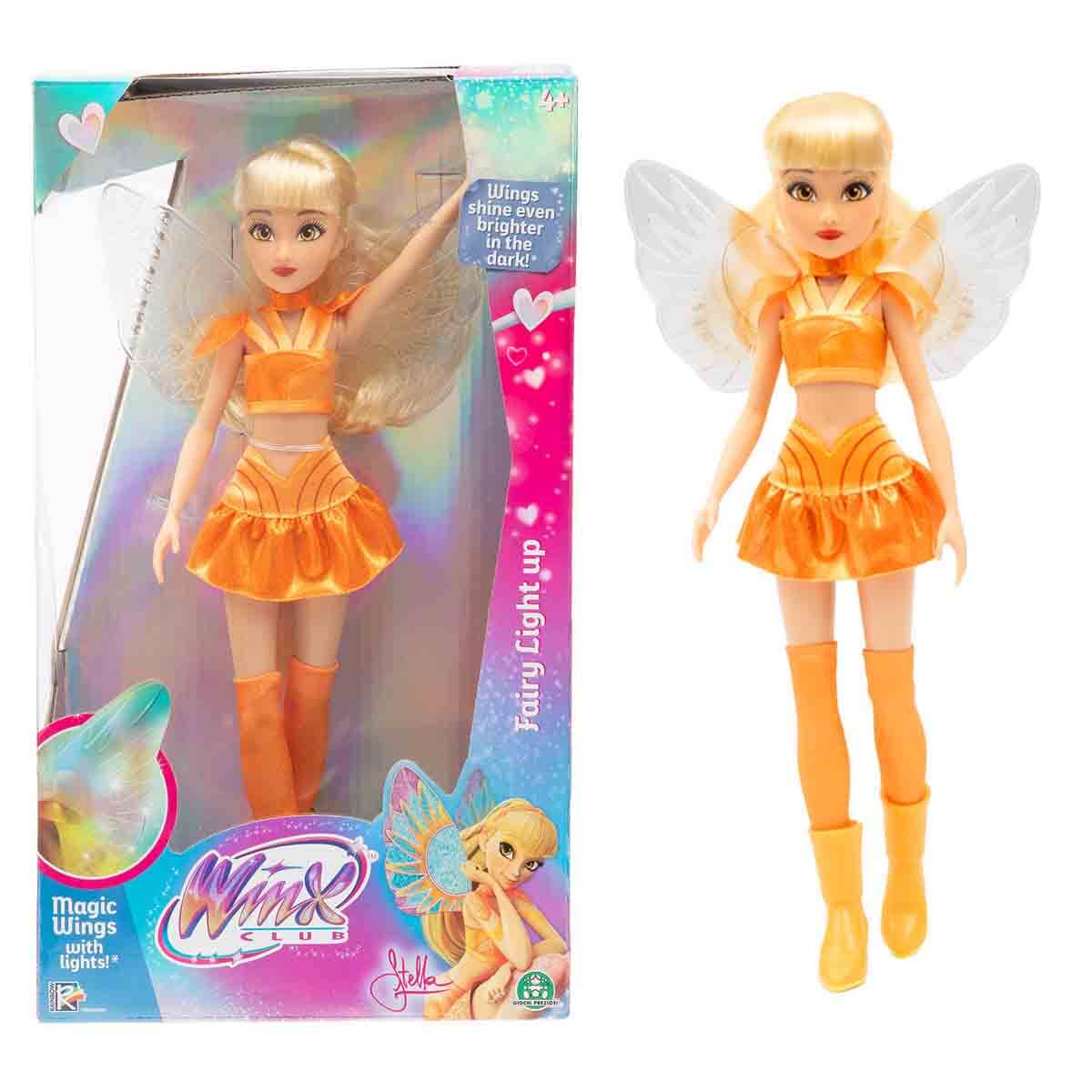 Işıklı Winx Kanatlı Periler WNX78000 - Stella | Toyzz Shop