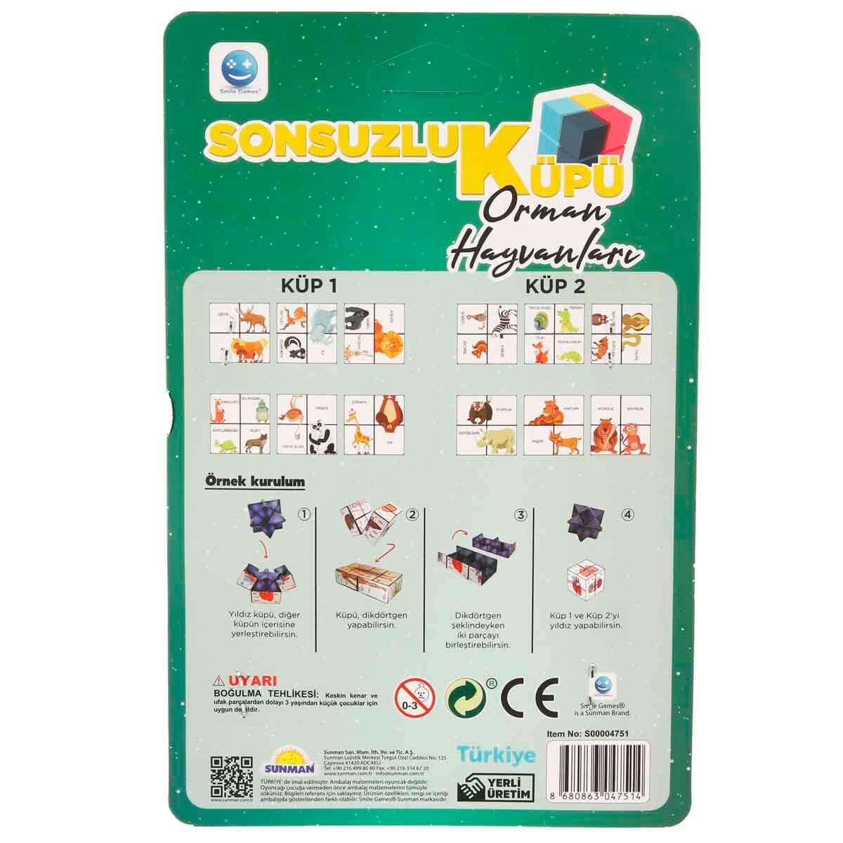 undefined - 76f51_Smile_Games_Sonsuzluk_Kupu_Orman_Hayvanlari_.jpg