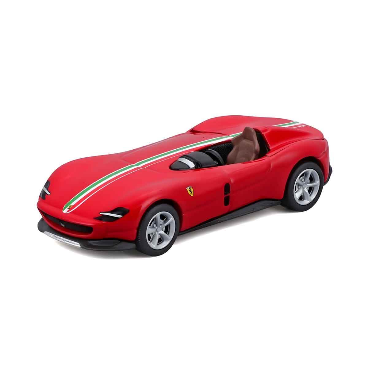 1:64 Speed Icons Diecast Araba Tekli Paket - Gri Ferrari Monza Sp1