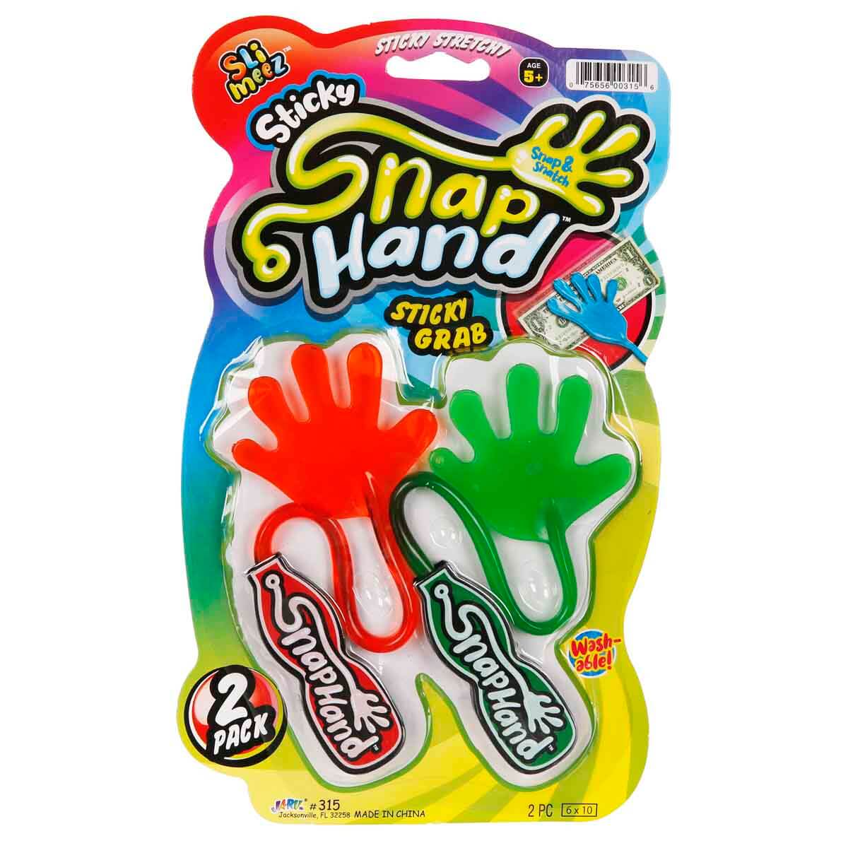 2'li Eğlenceli Yapışkan El - Pembe-Mavi | Toyzz Shop