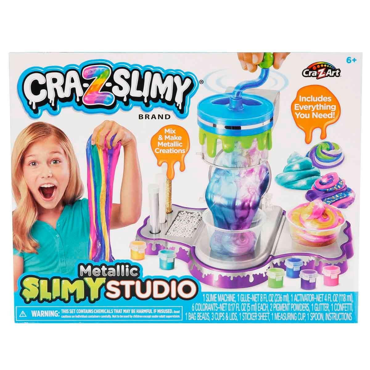 Cra-Z-Art Cra-Z-Slimy Metalik Slime Yapım Stüdyosu Seti | Toyzz Shop