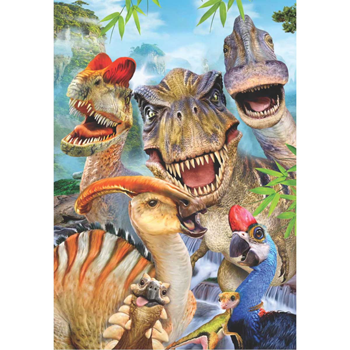 260 Parça Puzzle : Dino Selfie | Toyzz Shop