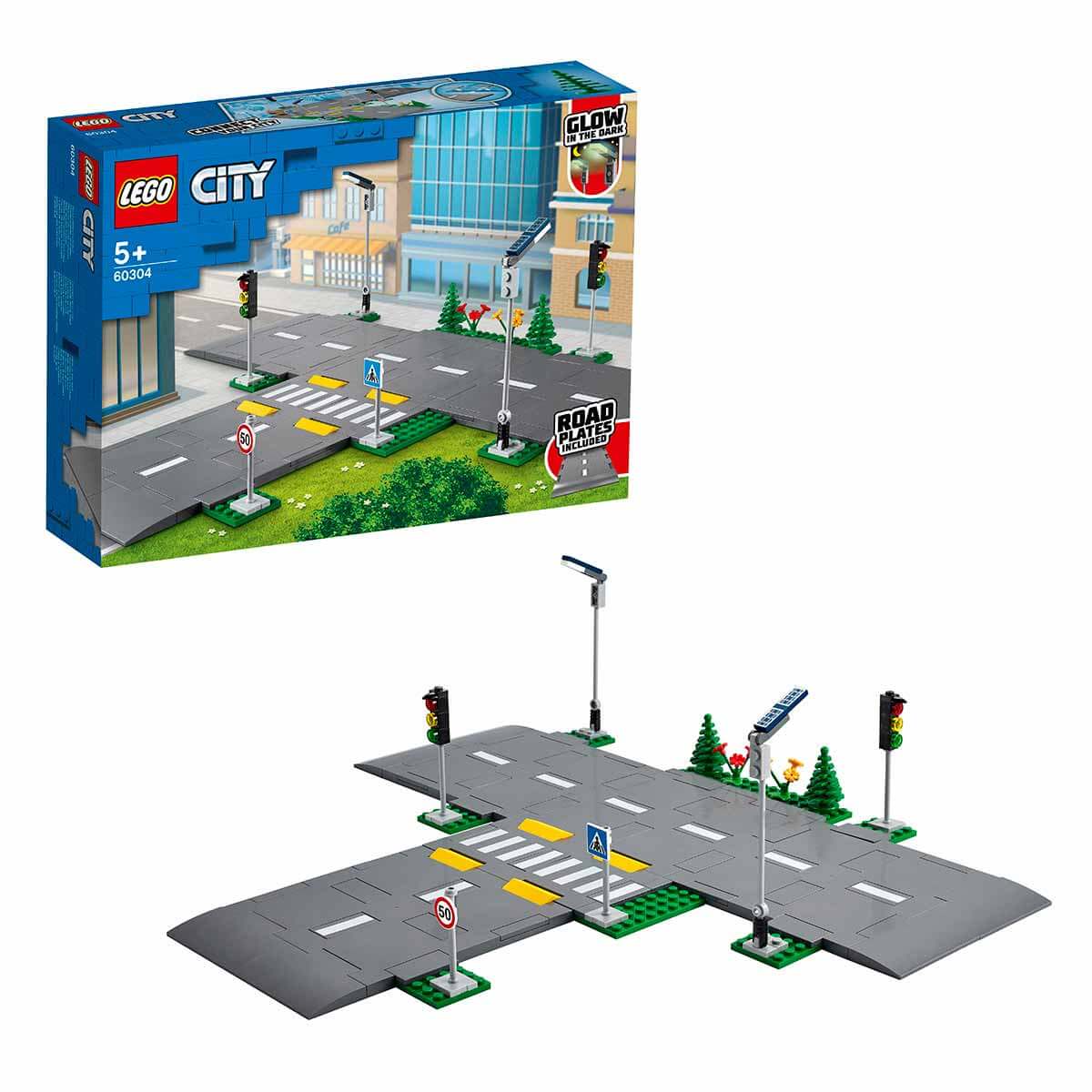 LEGO City Yol Zeminleri 60304 Yapım Seti; Çocuklar için Harika bir