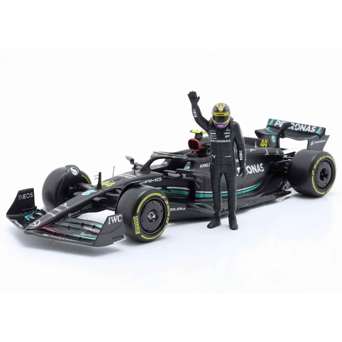 1:24 Mercedes AMG F1 W14 E Performance Figürlü Formula 1 Yarış