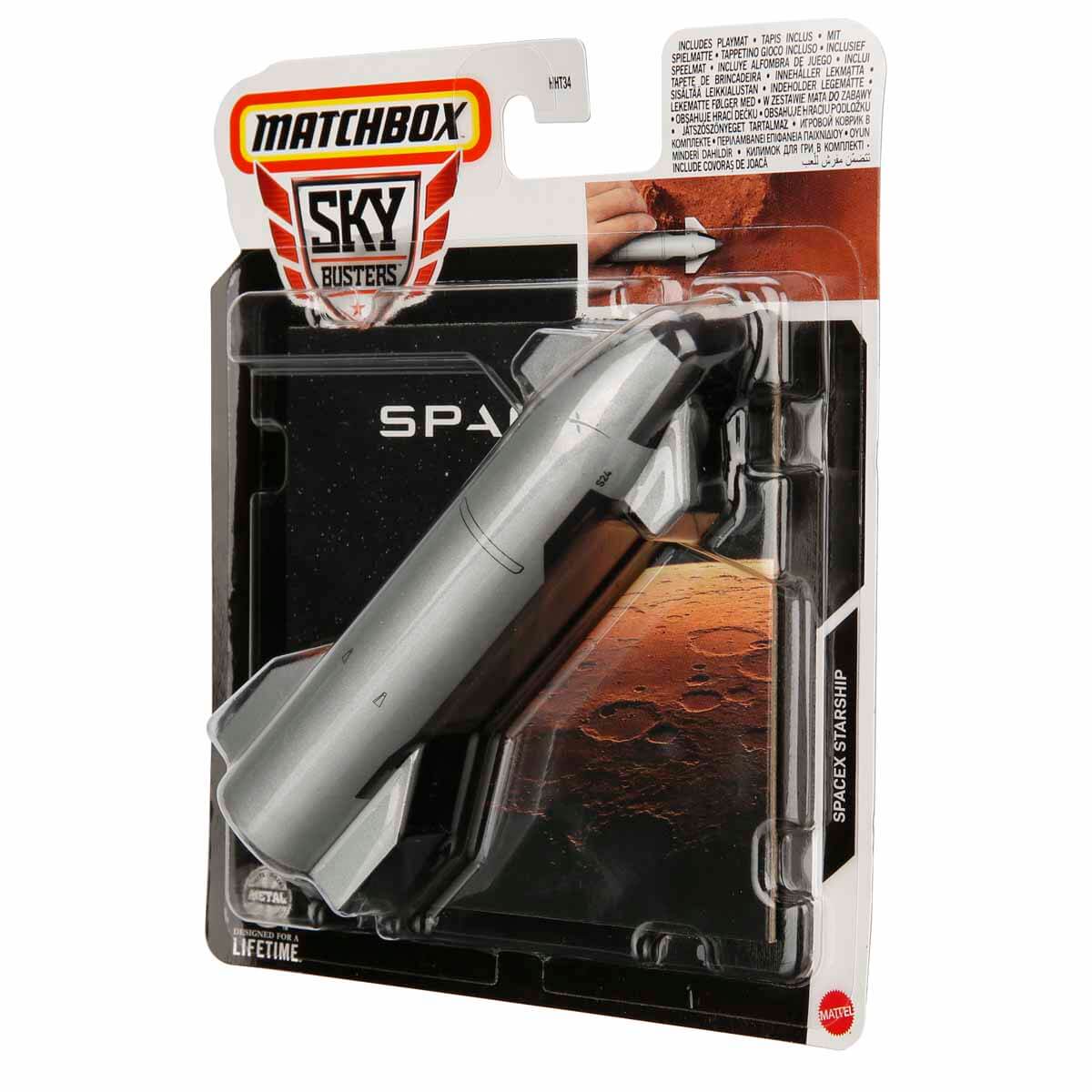 Matchbox Skybusters SpaceX Starship űrhajó modell 1/64 - Mattel