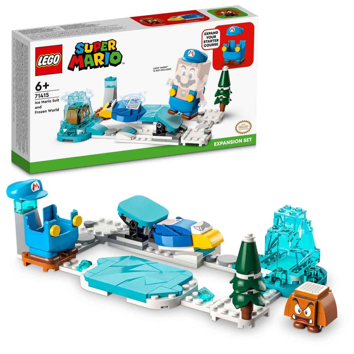 LEGO Super Mario Ice Mario Kostümü ve Donmuş Dünya Ek Macera Seti