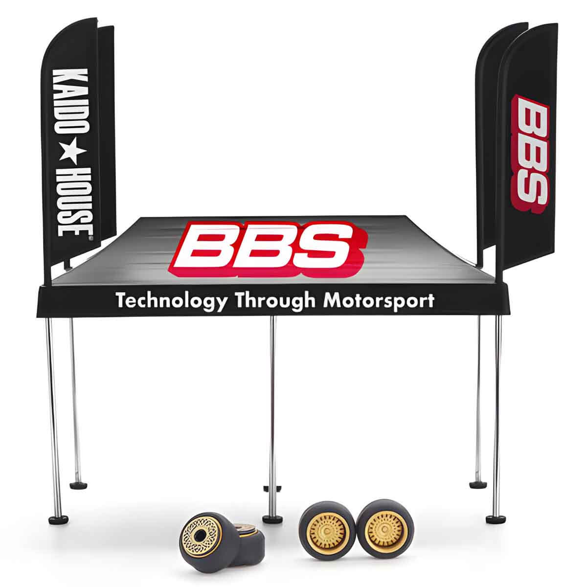 1:64 Mini Gt x Kaido House BBS Tent V1 Servis Çadırı Seti | Toyzz Shop