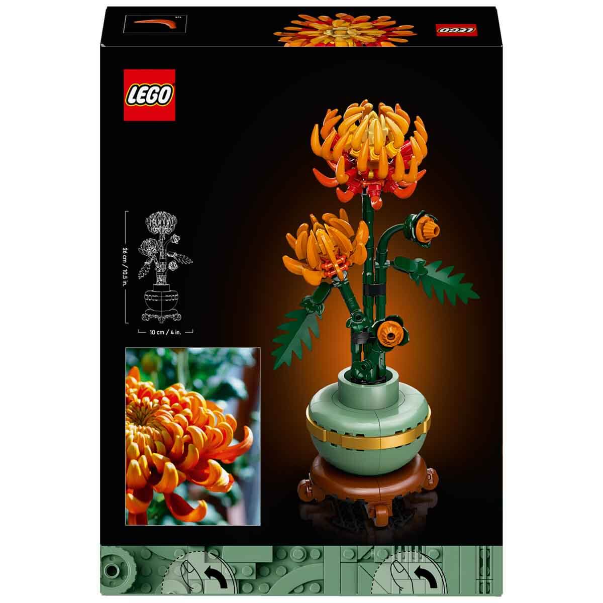 LEGO Icons Krizantem 10368 - Yetişkinler için Dekoratif Kasımpatı