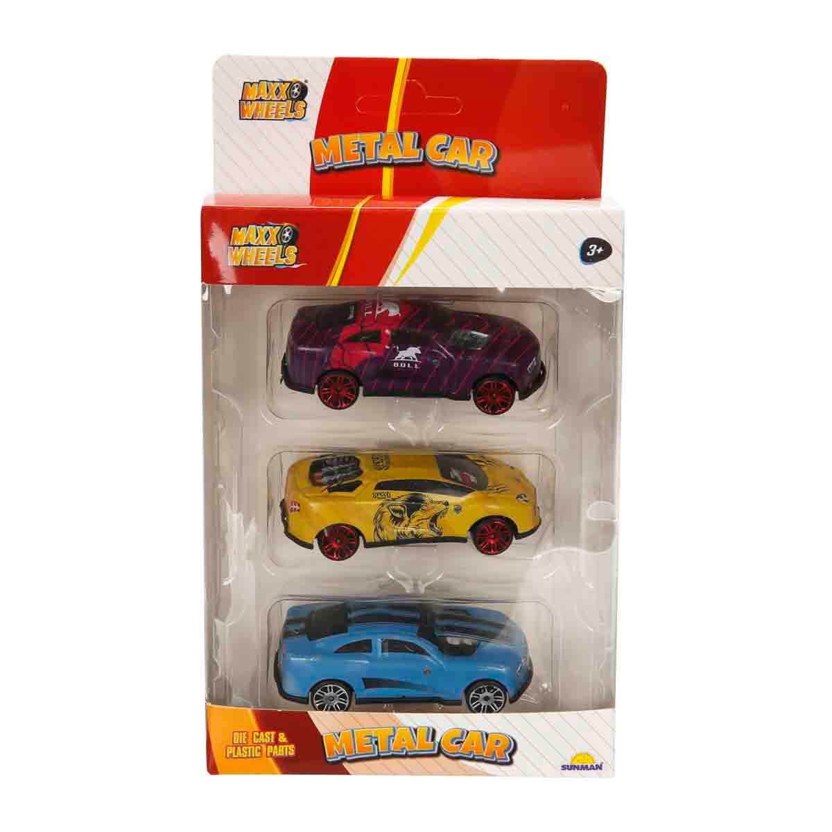 undefined - 7c189_Maxx_Wheels_Die_Cast_Surtmeli_Metal_Araba_3lu.jpg