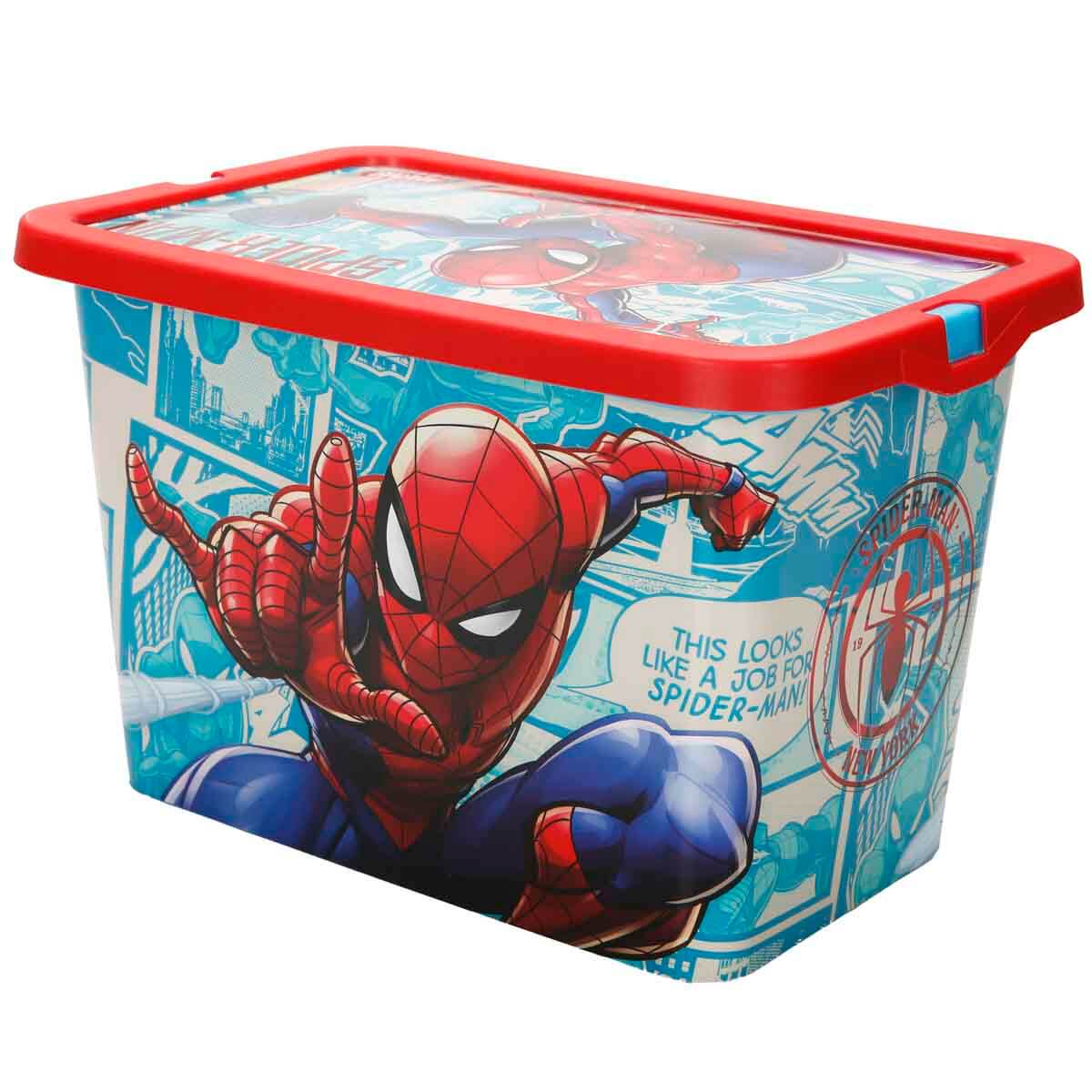 undefined - 7c86b_Spider-Man_Desenli_Oyuncak_Saklama_Kutusu.jpg
