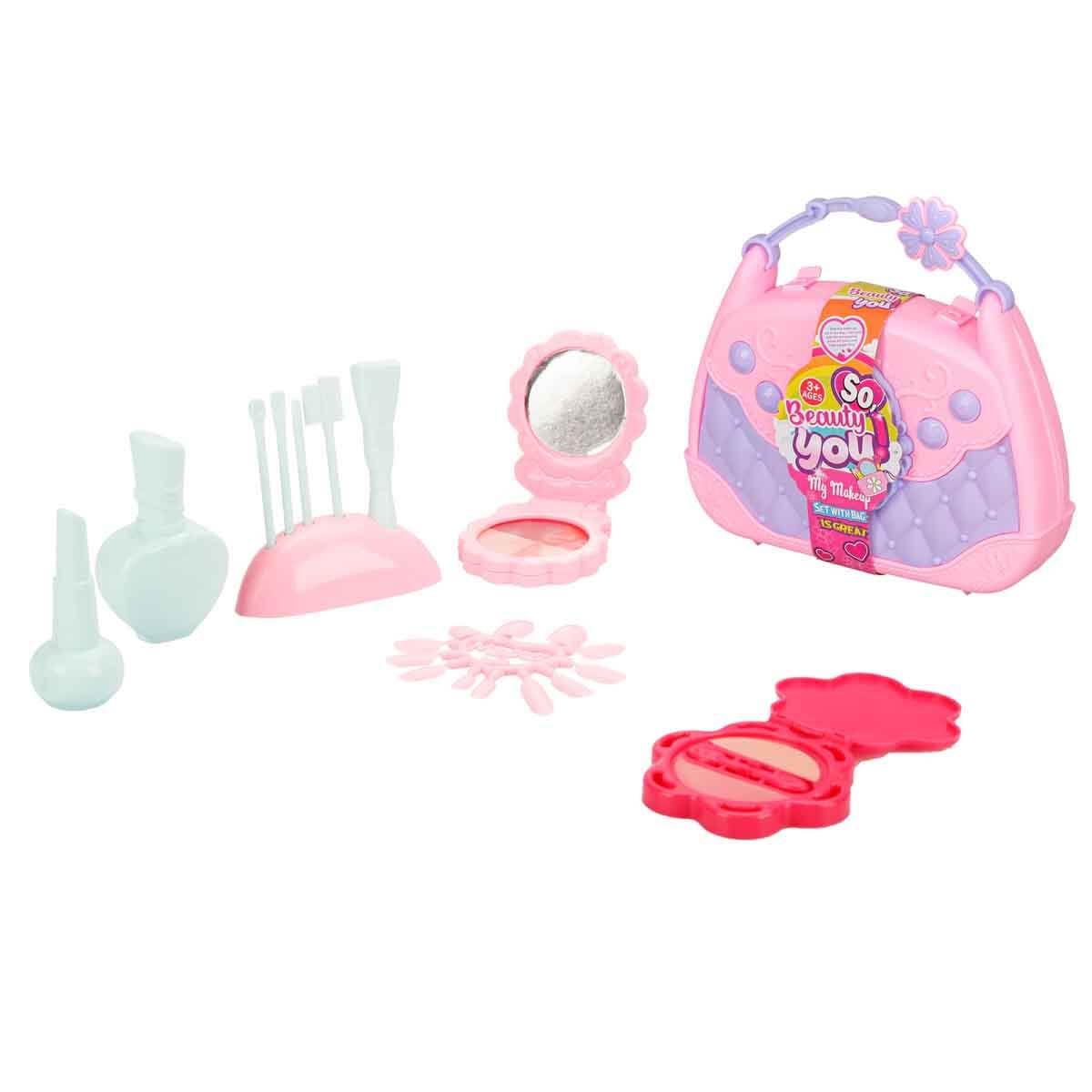Çantalı Güzellik Seti 2621 - Pembe | Toyzz Shop