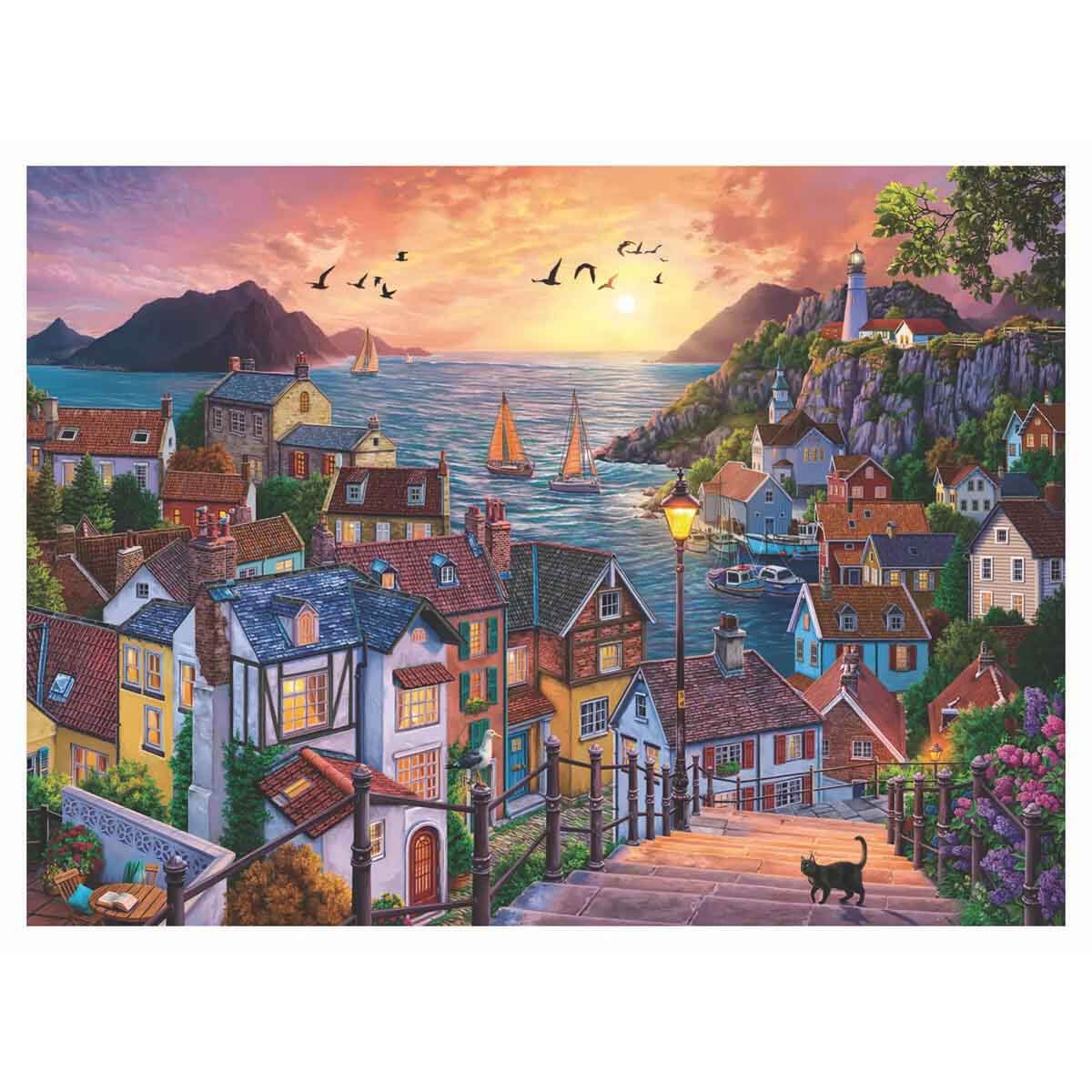 undefined - 7d607_1000_Parca_Puzzle_:_Sahilde_Gunbatimi.jpg