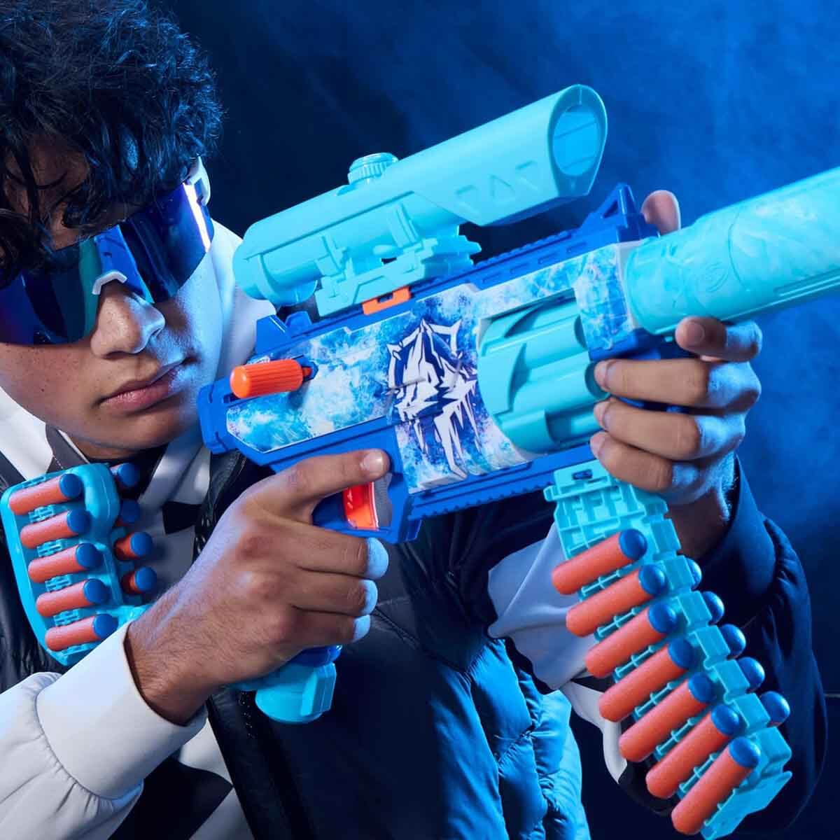 Nerf Loadout FrostFusion 30 Mermili Sünger Dart Atan Silah | Toyzz