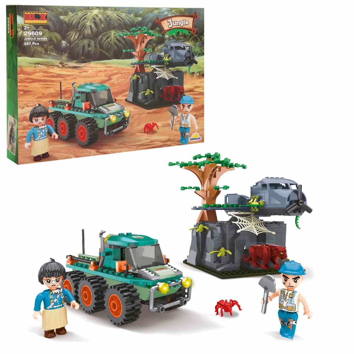 BLX Jungle Arazi Aracı ve Hayvan Tuzağı 29609 | Toyzz Shop