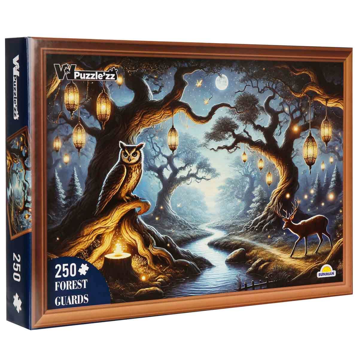 PASSIONSSPIELEの壁かけ 250 Parça Puzzle: Baykuş ve Geyik | Toyzz Shop