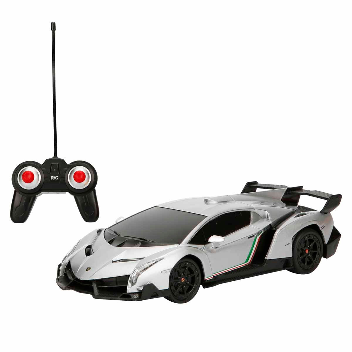 1:24 Lamborghini Veneno Işıklı Uzaktan Kumandalı Araba - Yeşil