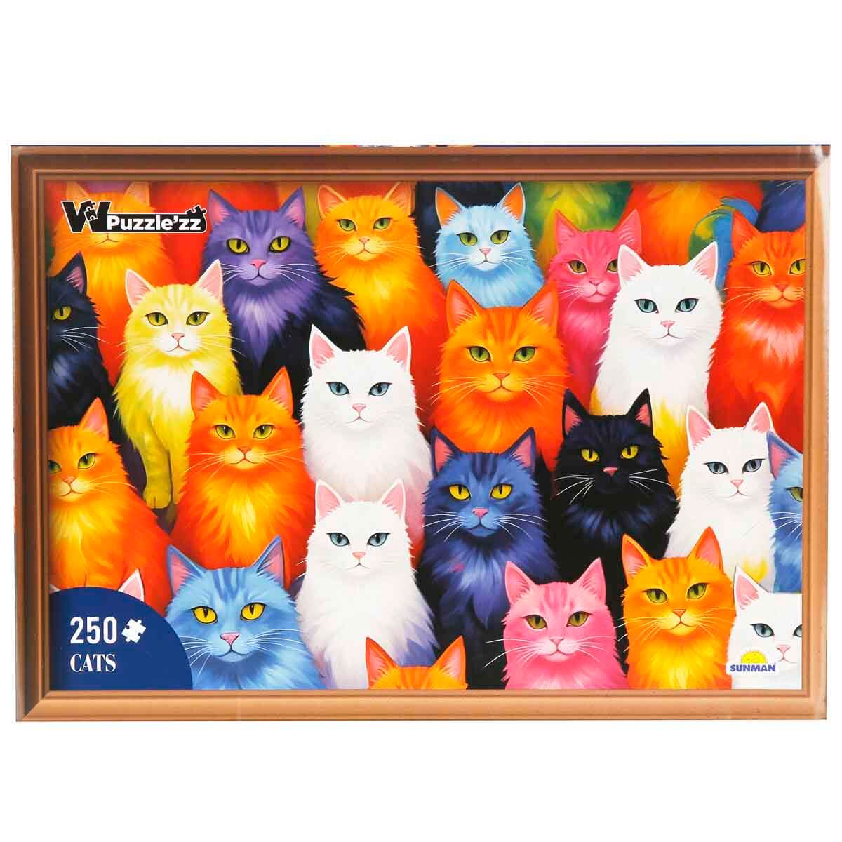 undefined - 81eb8_250_Parca_Puzzle_Renkli_Kediler.jpg