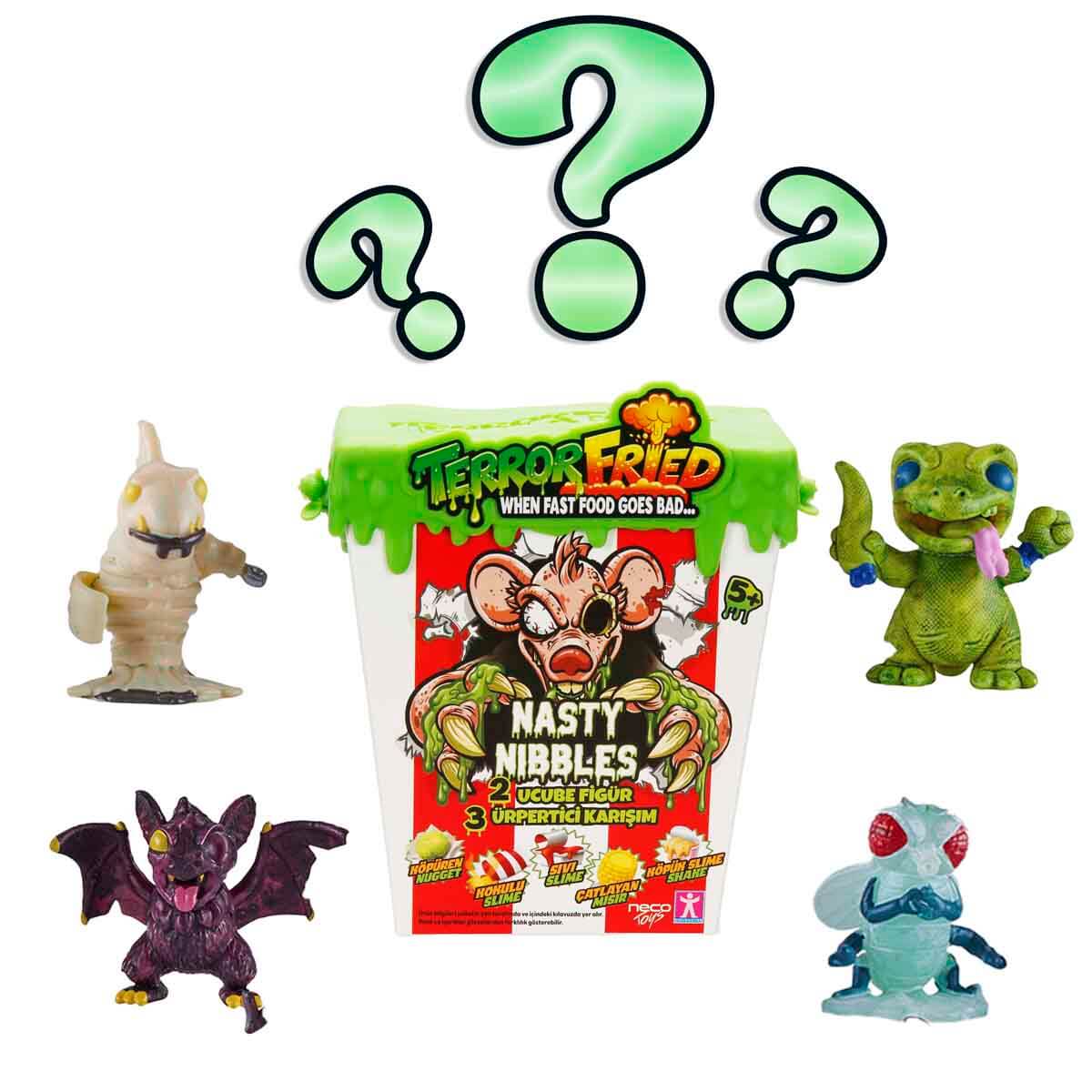 Terror Fried 3'lü Mini Menü ve 2'li Sürpriz Figür Paketi | Toyzz Shop