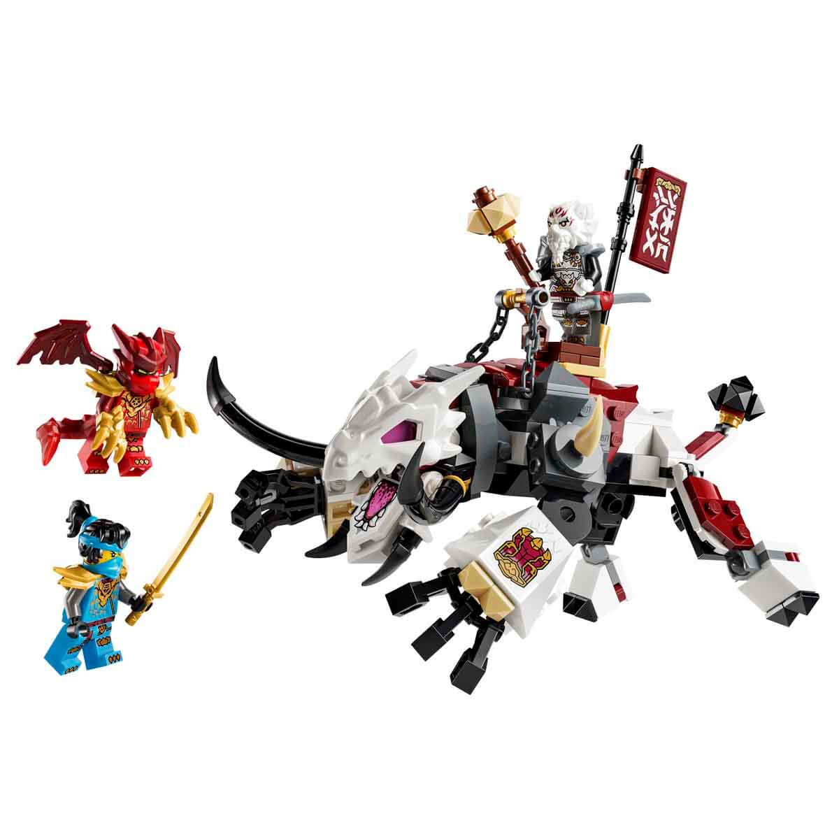 JUN’S ギガマスター X2 HT LEGO NINJAGO Zilvar ve Ejderha Canavar Grimtak 71863 - 7 Yaş ve