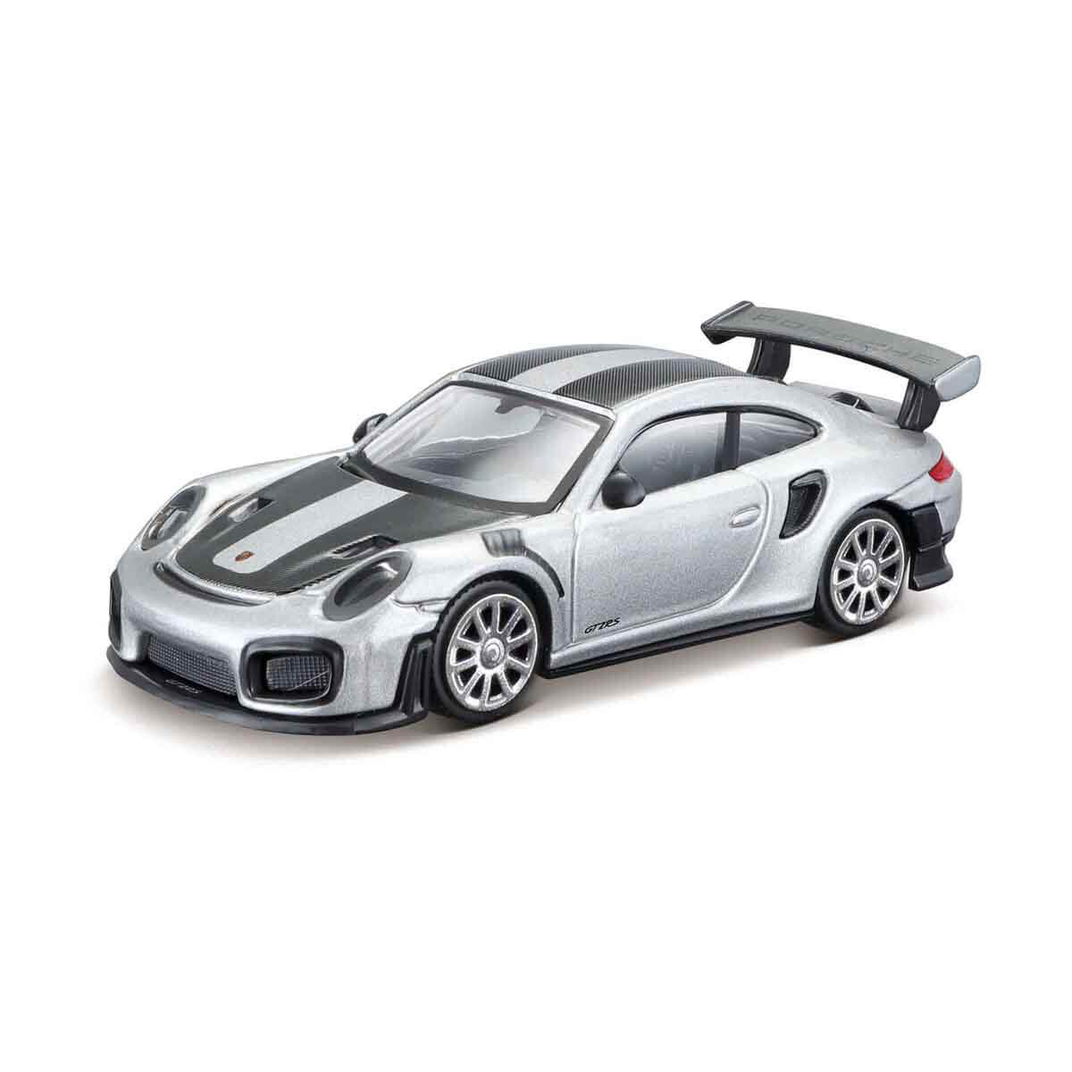 ミニカー MINI GT Porsche 911 GT2 RS GTSilver 1:64 Speed Icons Diecast Araba Tekli Paket - Mavi Porsche 911 Gt2