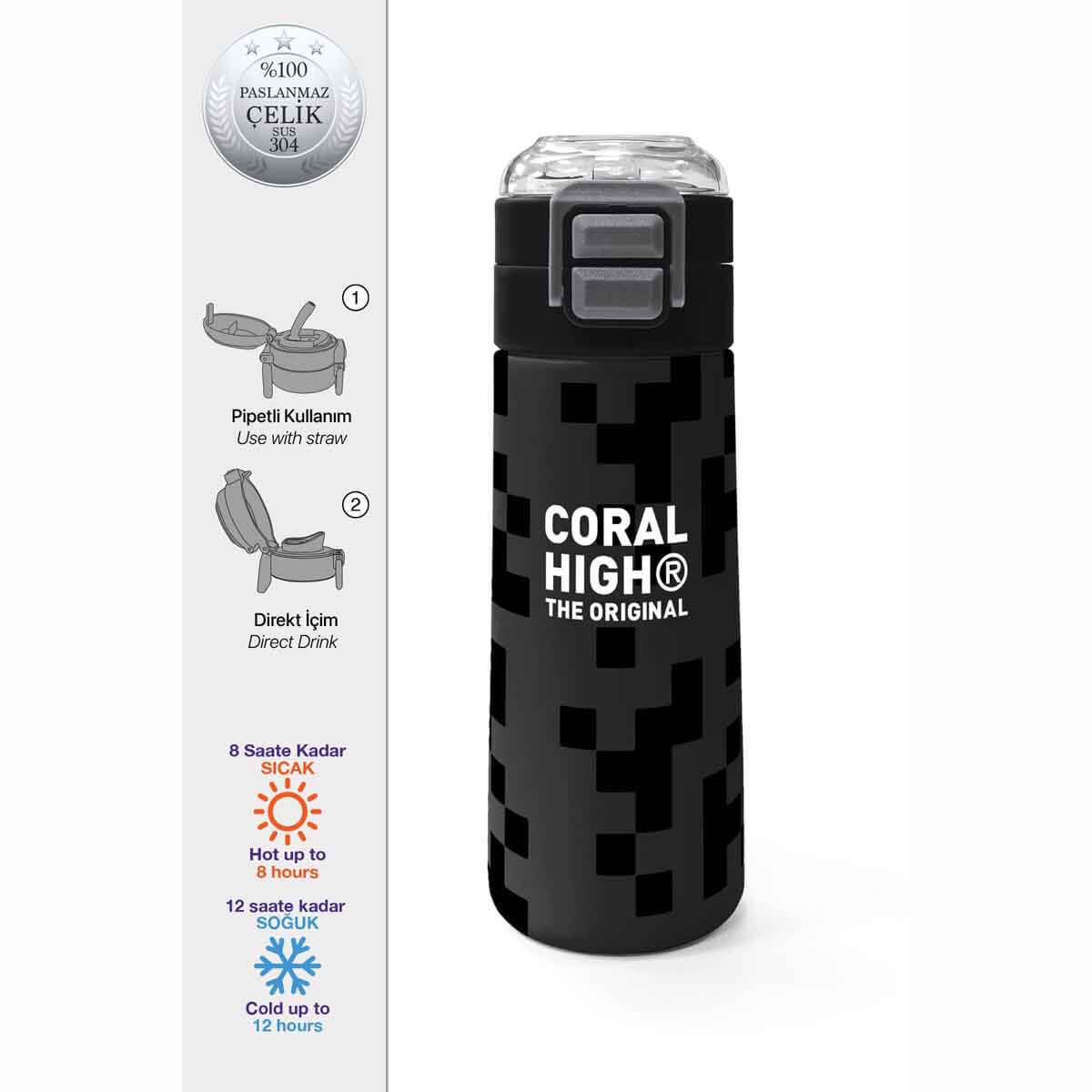 undefined - 85d29_Coral_High_Siyah_Blok_Desenli_Celik_Termos_Matara_.jpg