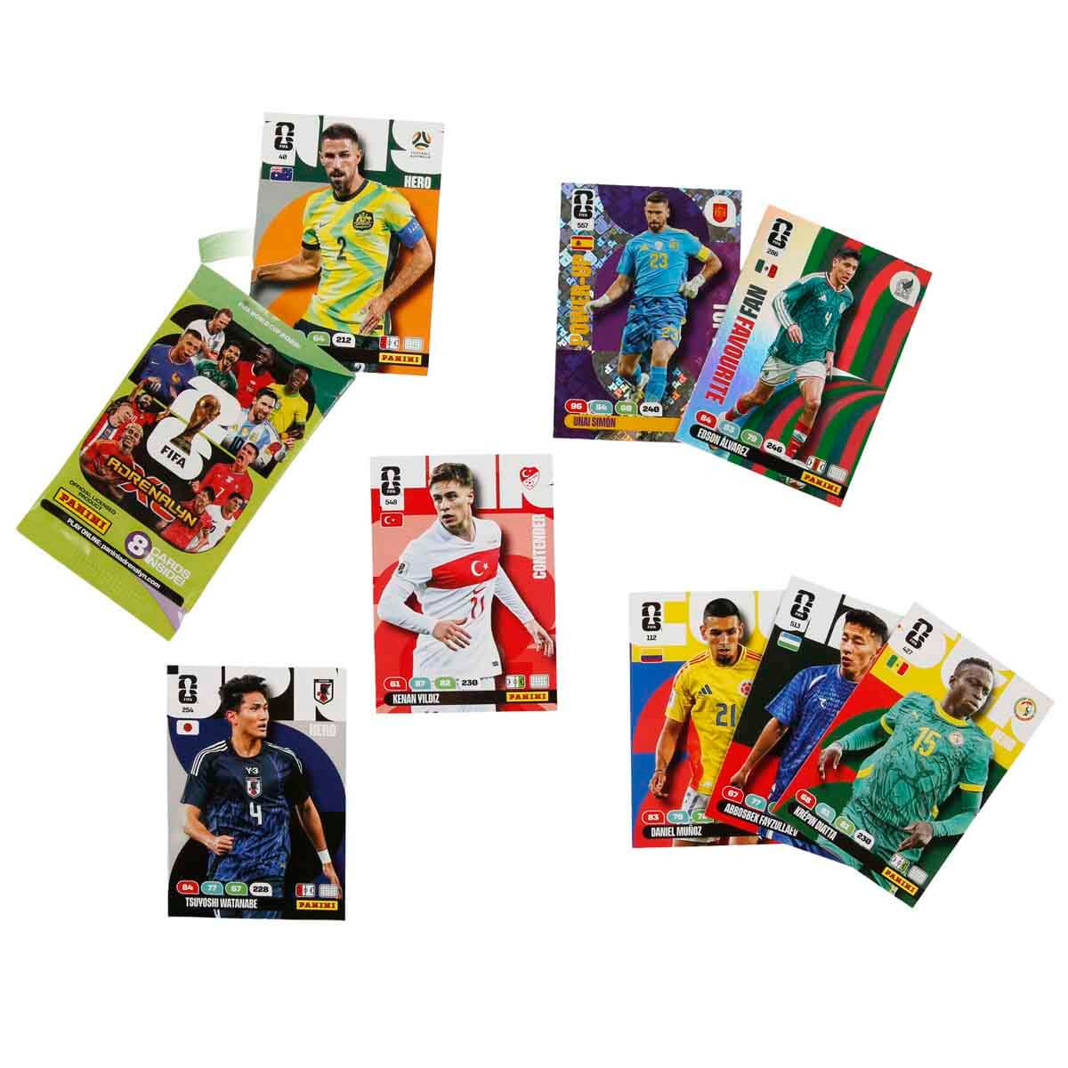 FIFA World Cup 2026 Adrenalyn XL Trading Card 8'li Paket | Toyzz Shop