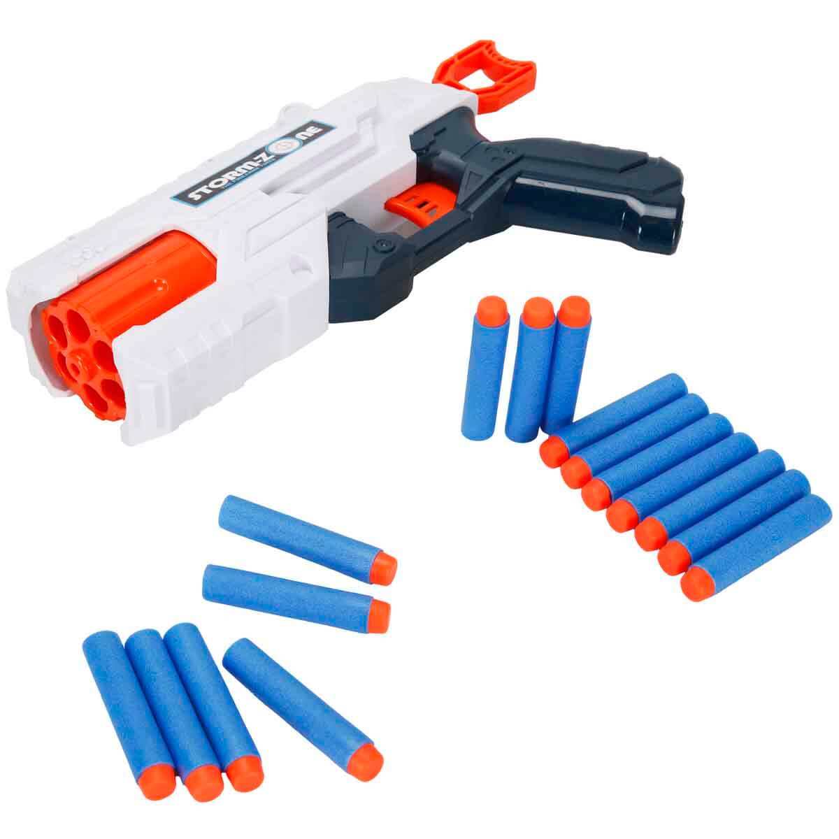 Zapp 16 Mermili Sünger Dart Atan Silah - Beyaz | Toyzz Shop