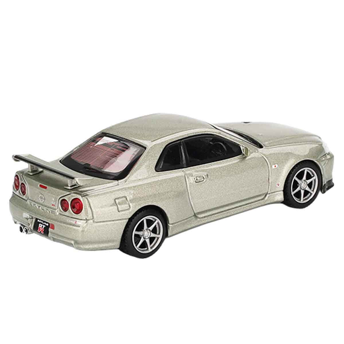 ミニカー NISSAN SKYLINE GT-R (R34) V-SPEC II 1:64 Mini GT Nissan Skyline GT-R (R34) V-Spec II Nür Millenium
