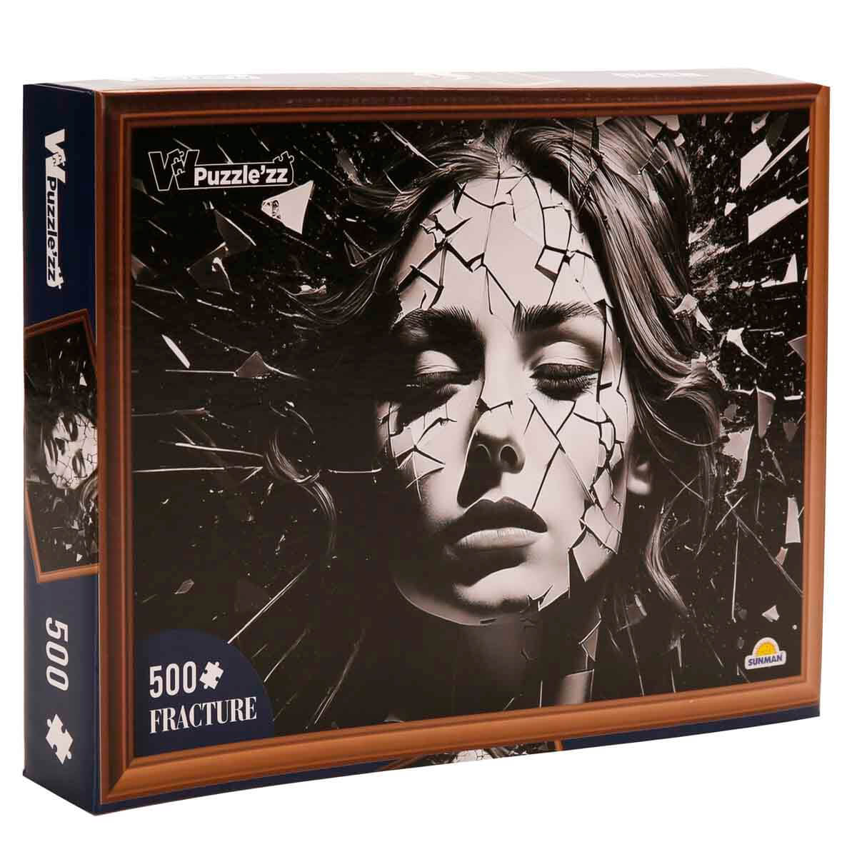 500 Parça Puzzle: Kırılmış Yüz | Toyzz Shop
