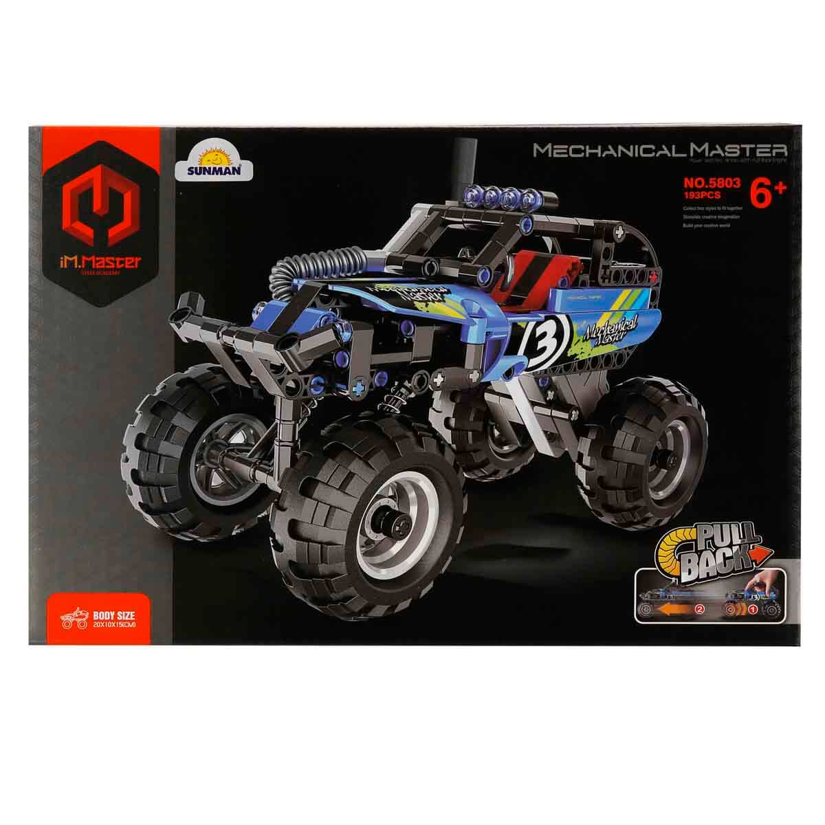 iM. Master Çek Bırak Mavi Arazi Aracı 193 Parça | Toyzz Shop