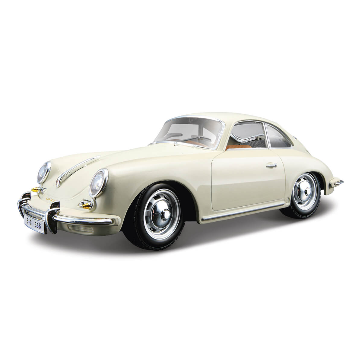 1:24 Porsche 356B Coupe 1961 Araba - Krem | Toyzz Shop