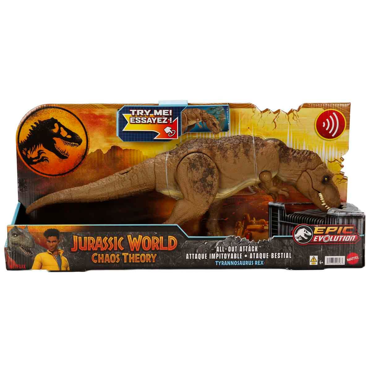 Jurassıc World All-Out Attack Tyrannosaurus Rex 53 cm HXF53