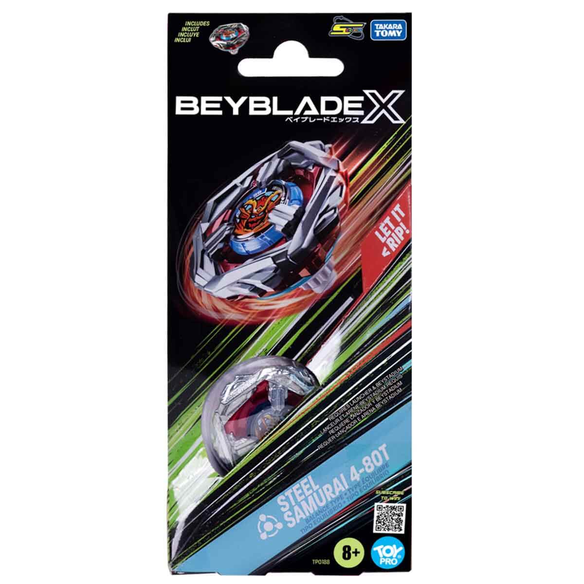 Beyblade X Steel Samurai 4-80T | Toyzz Shop