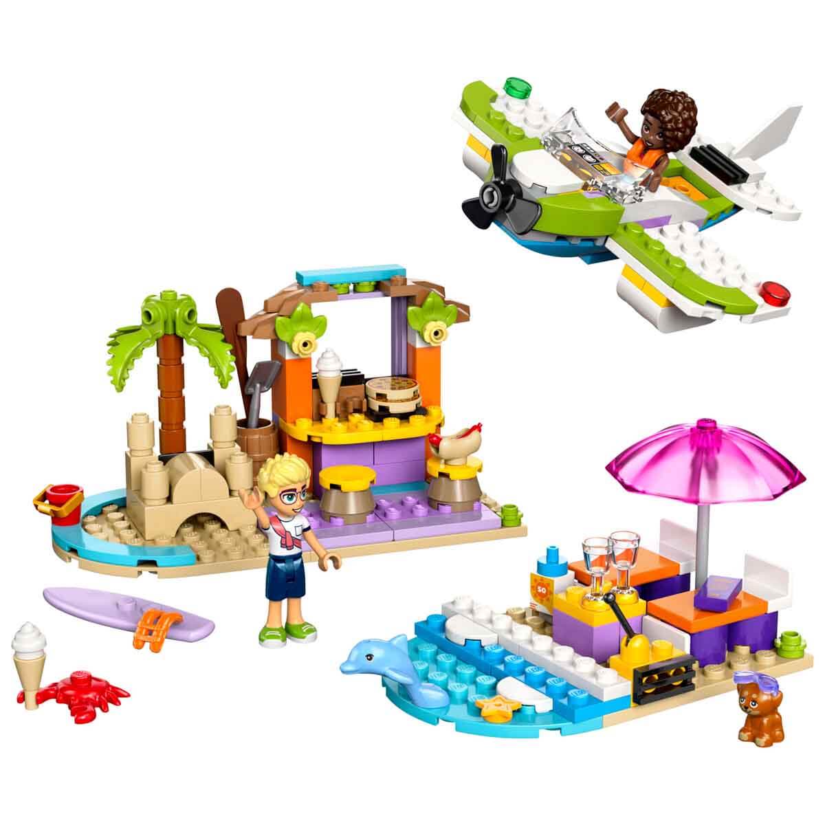 【絶版希少レア】 ジェイダトイズ・ 10台セット ルース品 1/64 LEGO Friends Yaratıcı Plaj ve Seyahat Bavulu 42672 - 5 Yaş ve