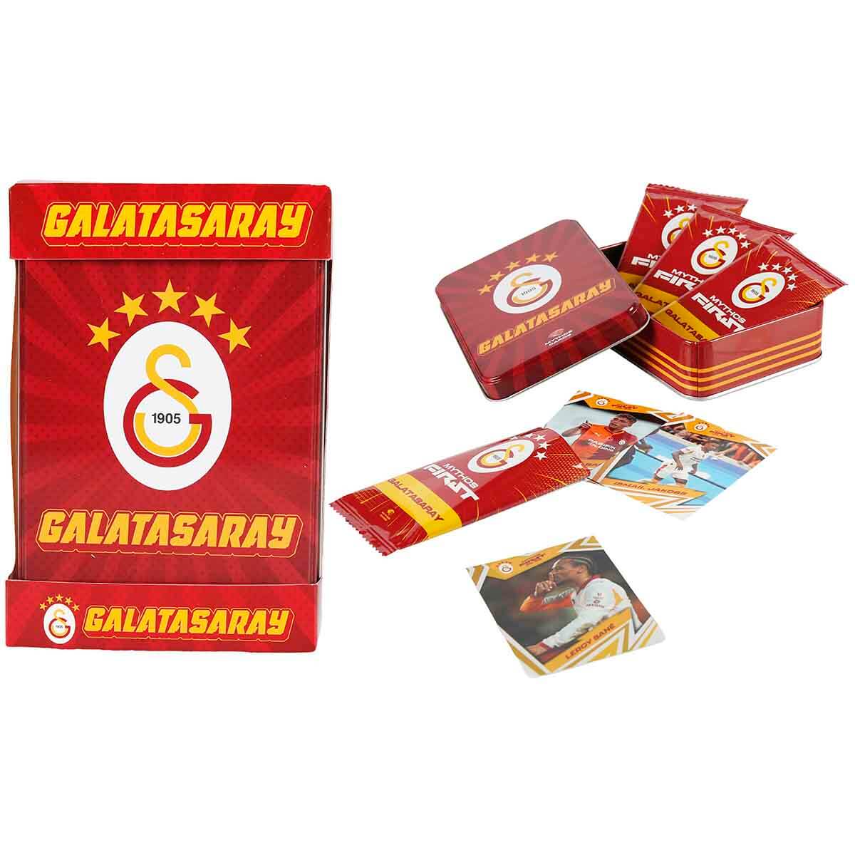 Galatasaray First 2025-26 Sezonu Koleksiyon Kartları Metal Kutu