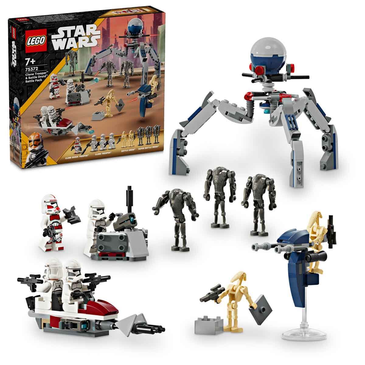 LEGO® Star Wars™ Klon Trooper ve Savaş Droidi Savaş Paketi Seti