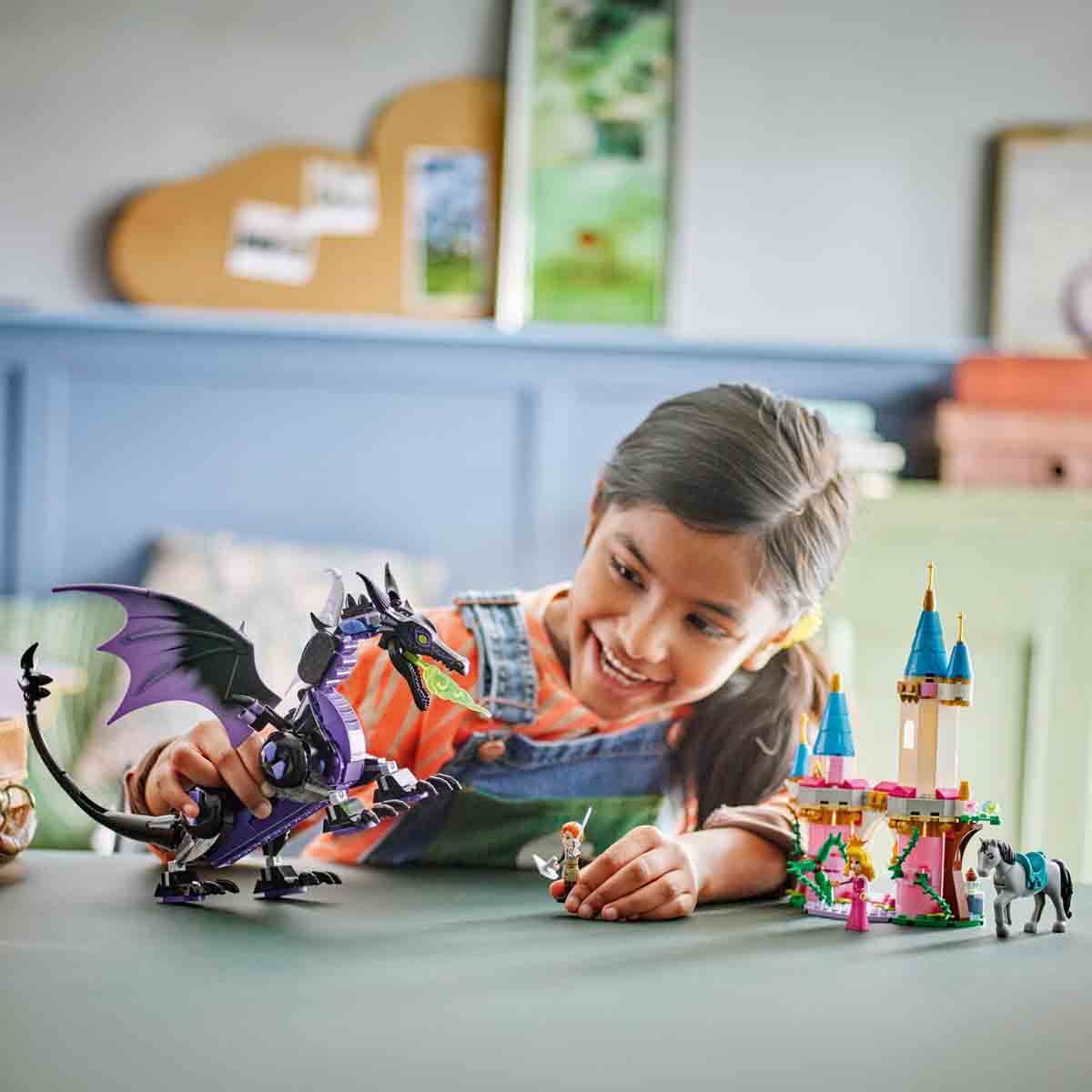 LEGO Disney Princess Malefiz'in Ejderha Formu 43240 – 7 Yaş ve