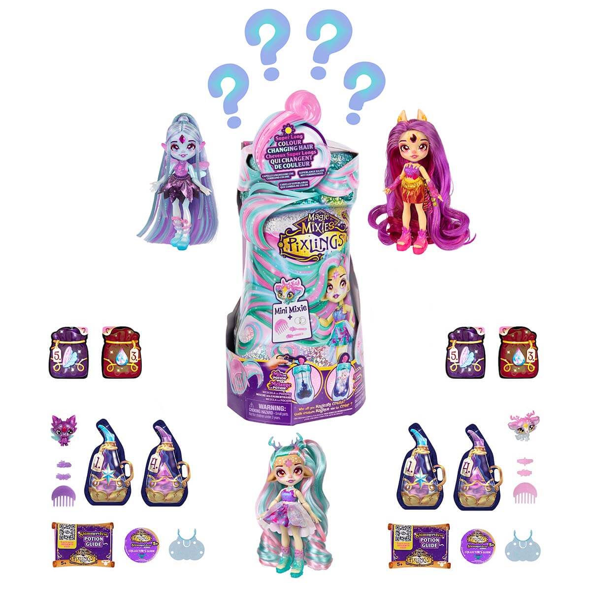 Magic Pixling Galaksi Saçlı Figür Sürpriz Paket MG102000 | Toyzz Shop