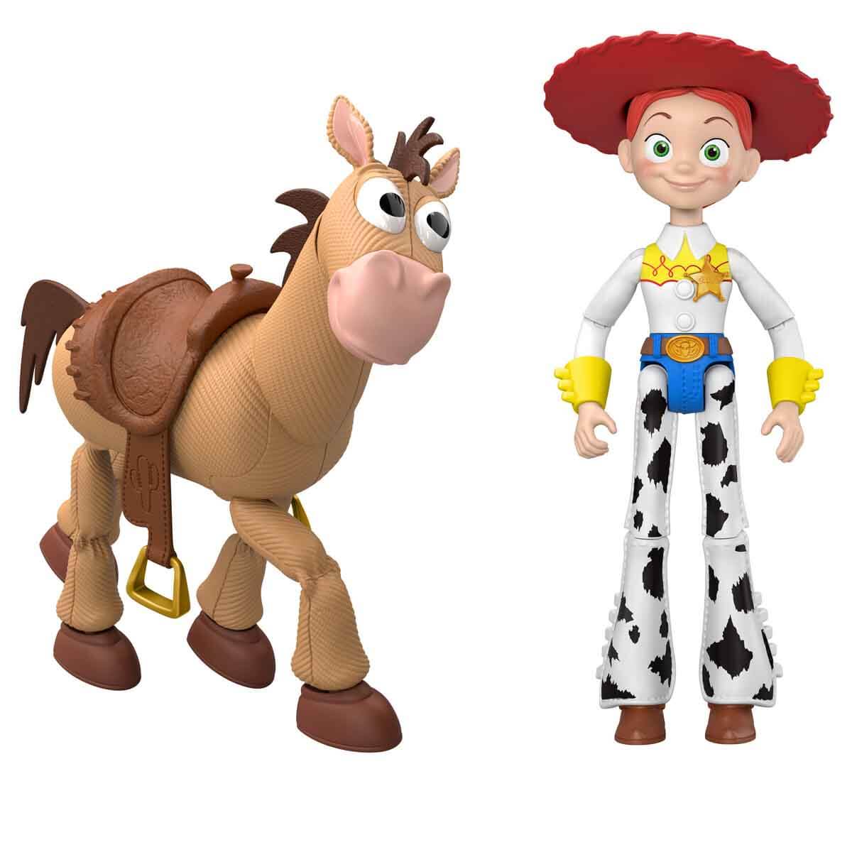 Disney Pixar Toy Story 5 Jessie ve Bullseye İkili Figür Seti JKV21