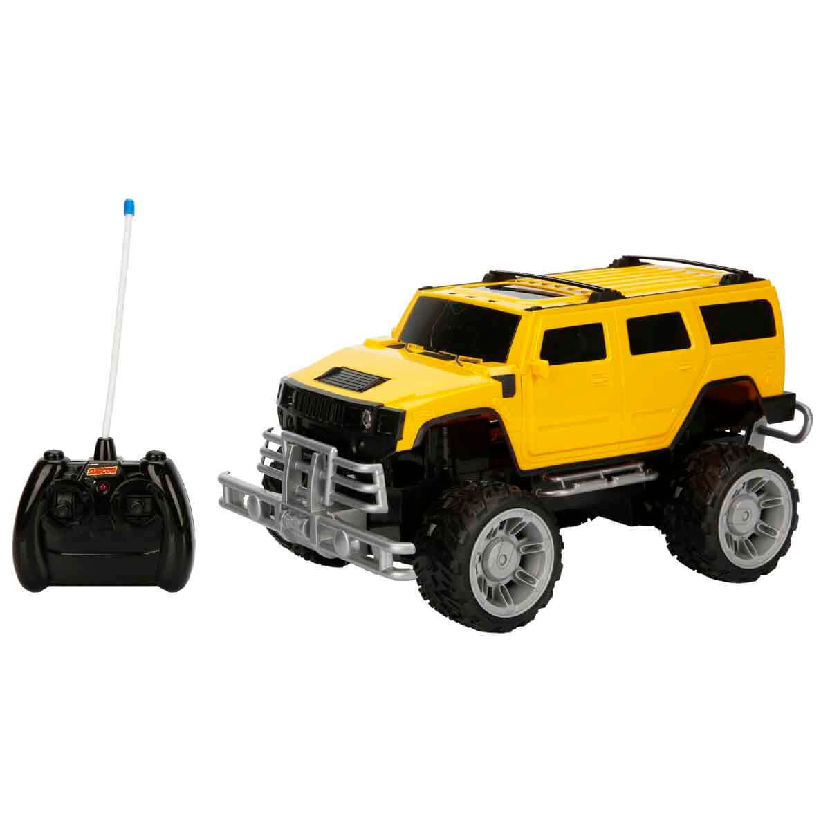 1:14 Uzaktan Kumandalı Big Foot Usb Şarjlı Hummer 34 cm. - Sarı